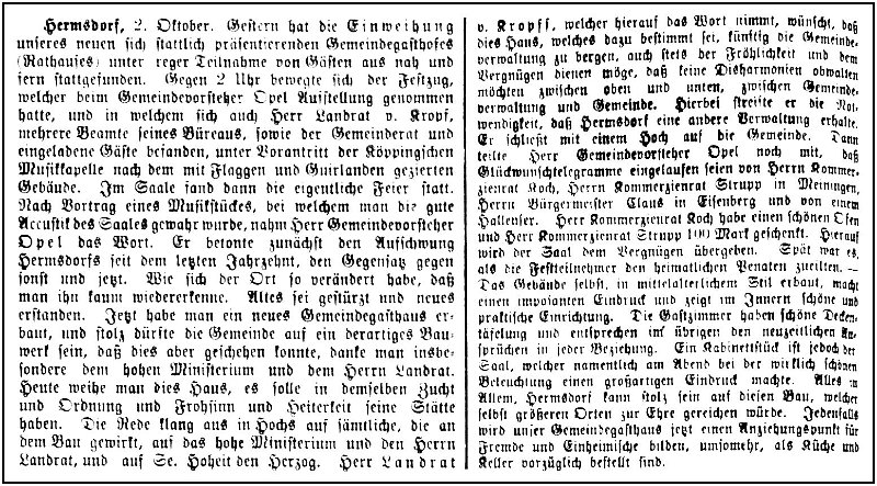 1897-10-02 Hdf Rathaus Ratskeller Einweihung